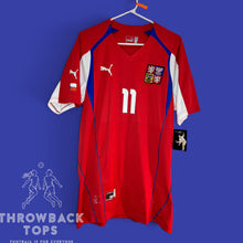 Load image into Gallery viewer, Czech Republic Home 2004-05 Nedved 11
