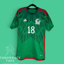 Load image into Gallery viewer, Mexico Home 2022-23 A. Guardado 18
