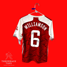 Cargar imagen en el visor de la galería, Arsenal Home 2020-21 WILLIAMSON 6
