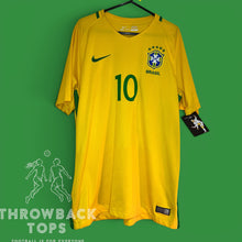 Load image into Gallery viewer, Brazil  Home 2016-17 Neymar Jr 10
