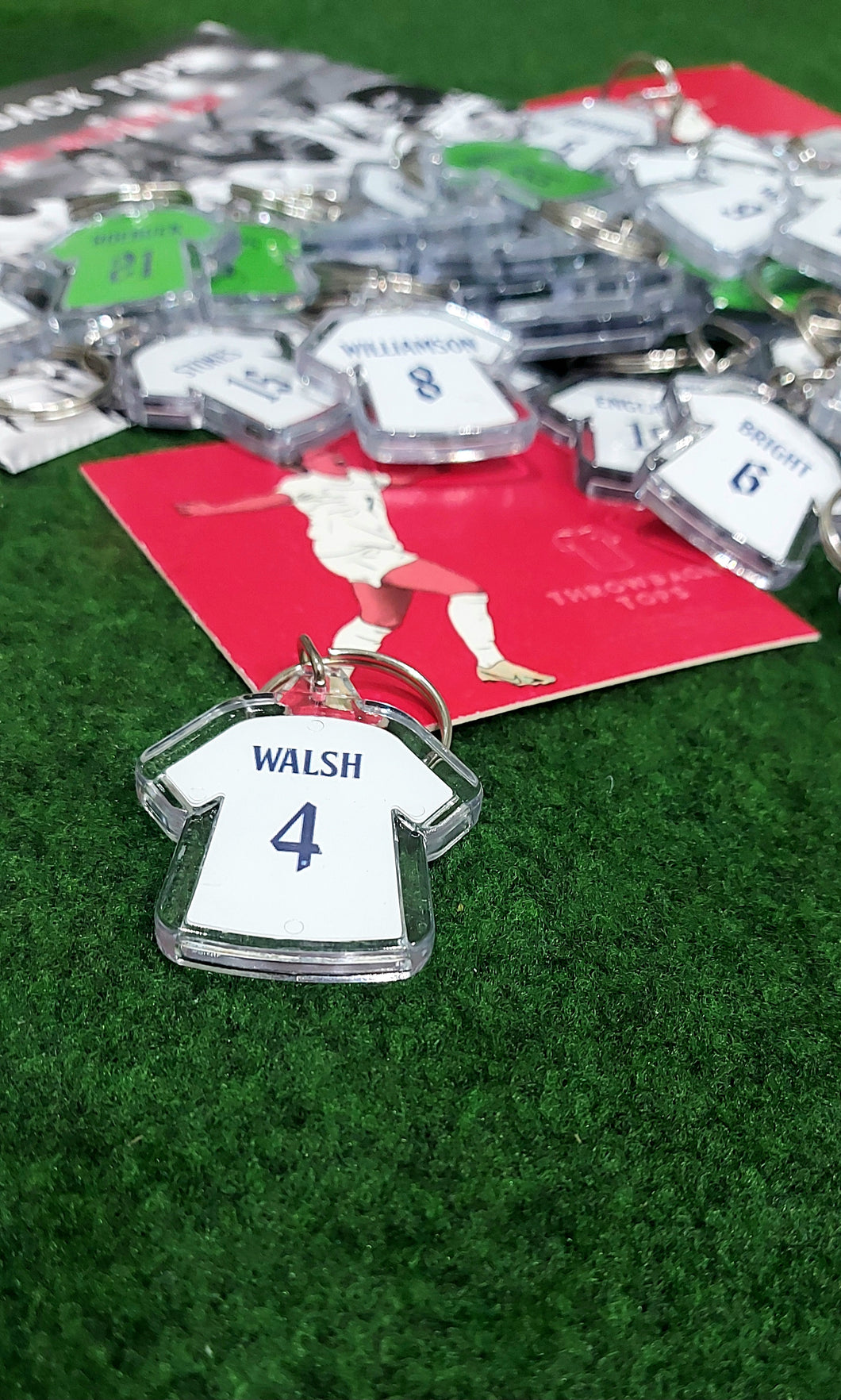 England Euro 2022 Lionesses Keyrings